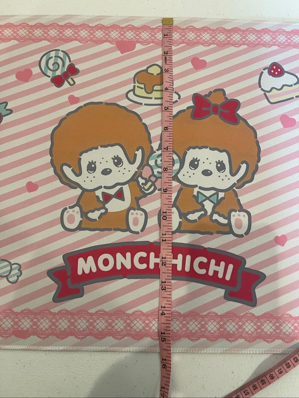 Monchhichi extra large mouse mat 31x15.5 new - Picture 3 of 4